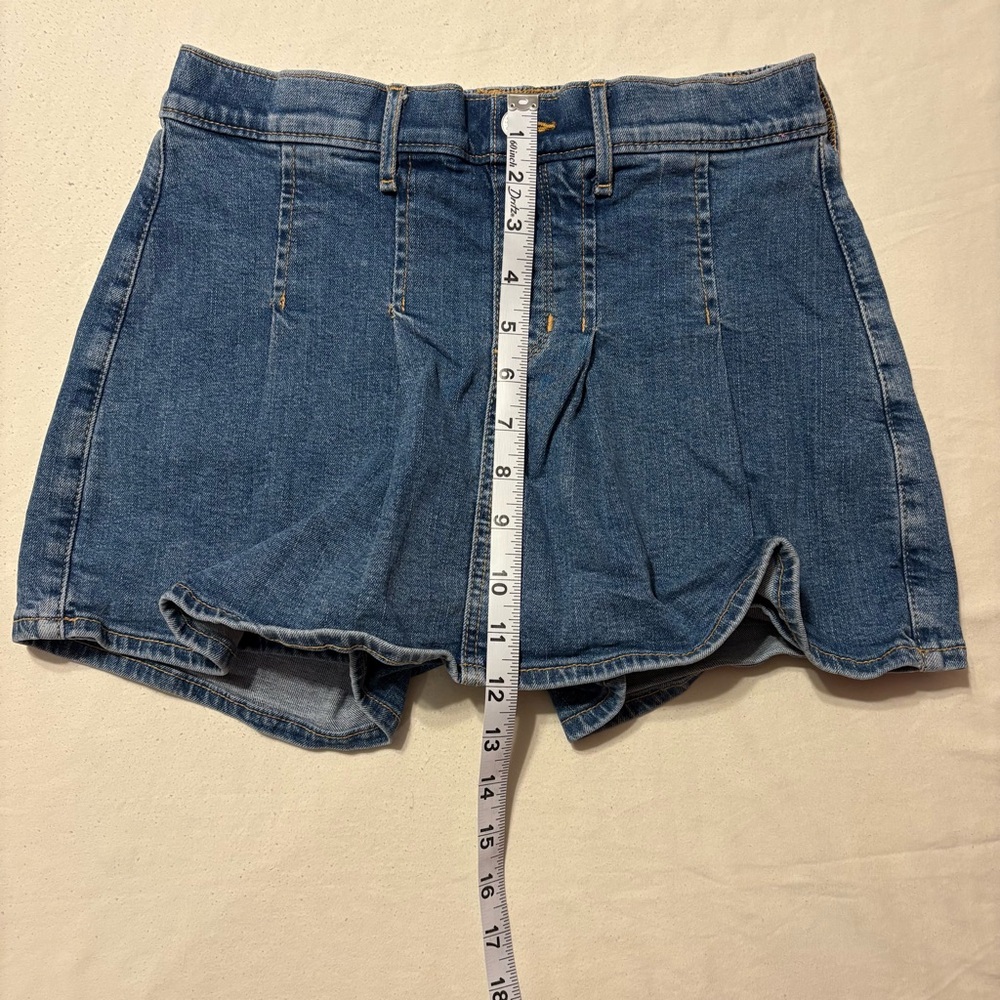 Abercrombie Kids Blue Denim Shorts - Picture 4 of 8